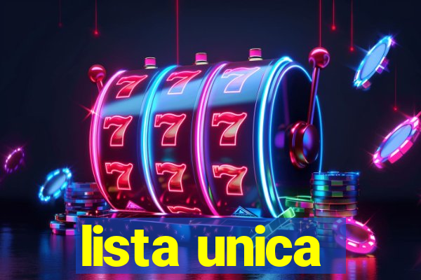 lista unica